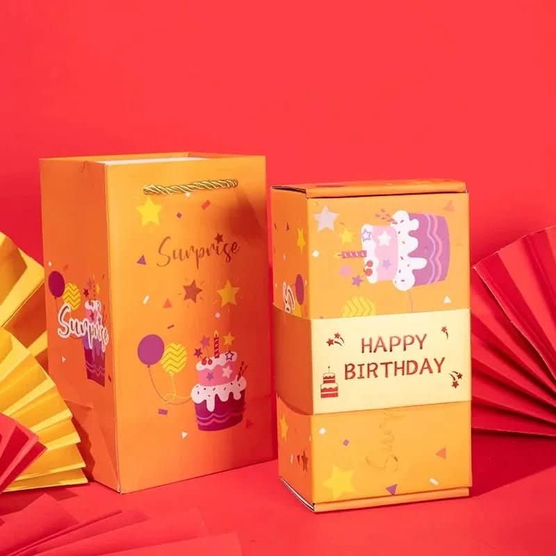 Pop Up Gift Box in Sturdy Cardboard to Fill with Photos and Messages, view 2