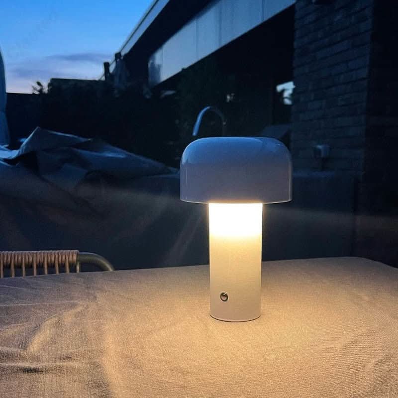 USB bedside lamp with touch control in several colors