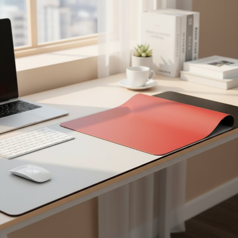 PU Leather Desk Mat with Non Slip Backing in Seven Sizes, view 1