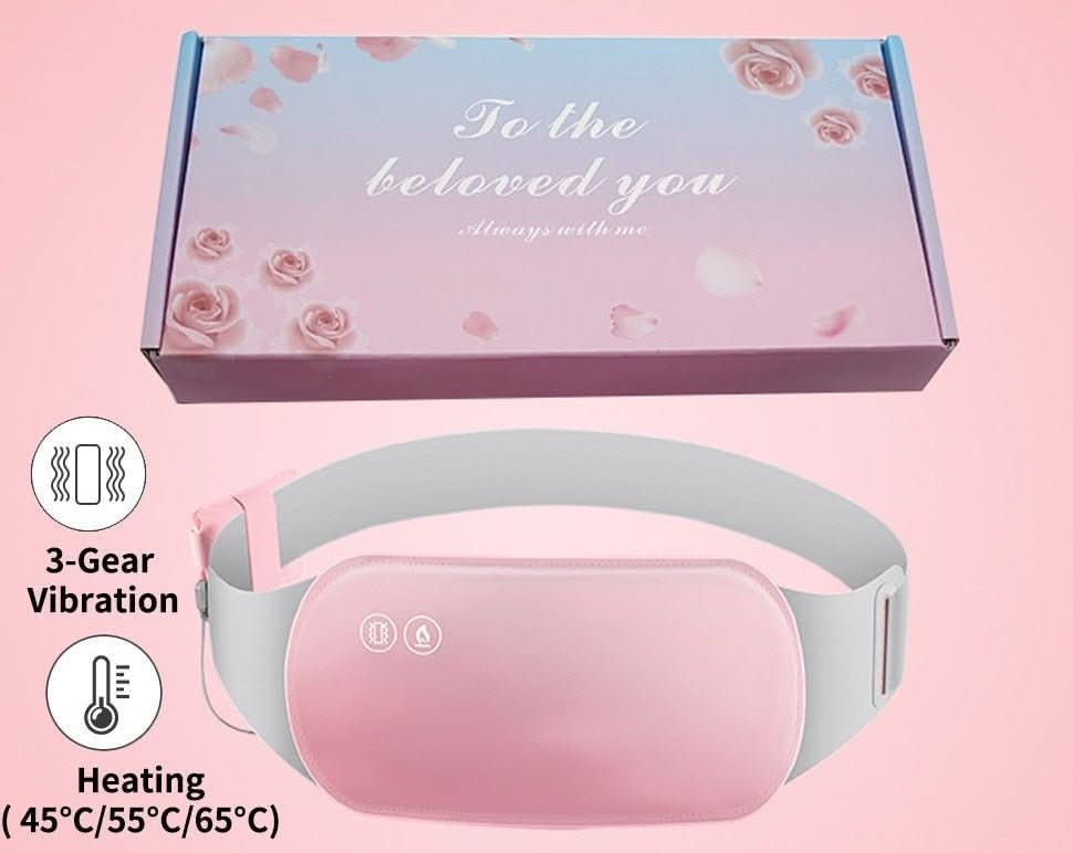 Rechargeable Heating Belt for the Belly with Three Heat Levels and Vibration, view 2