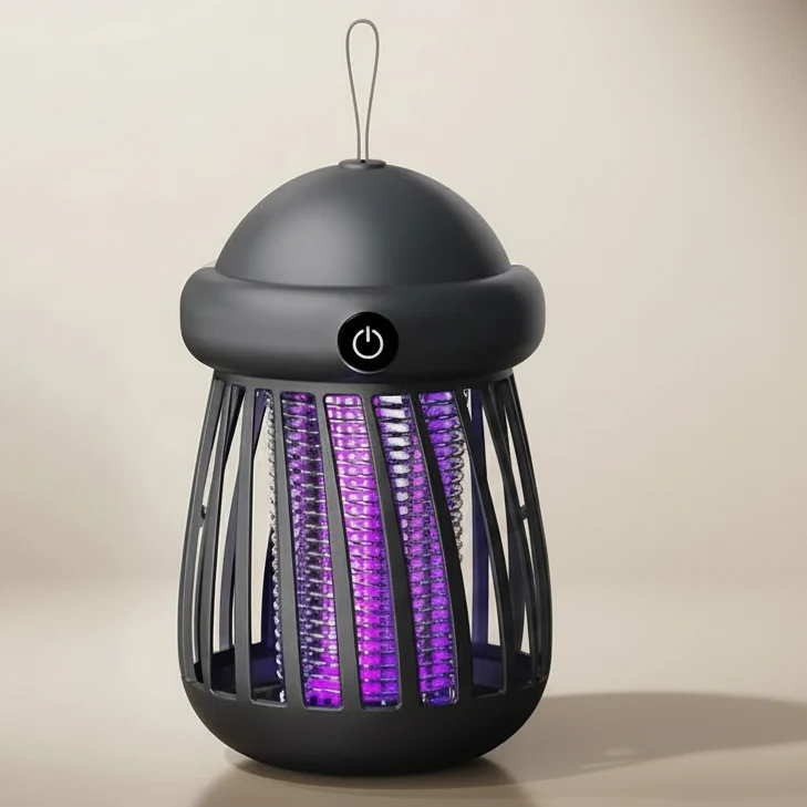 Rechargeable UV Bug Zapper with 395 nm Light and 3000 V Grid, view 4