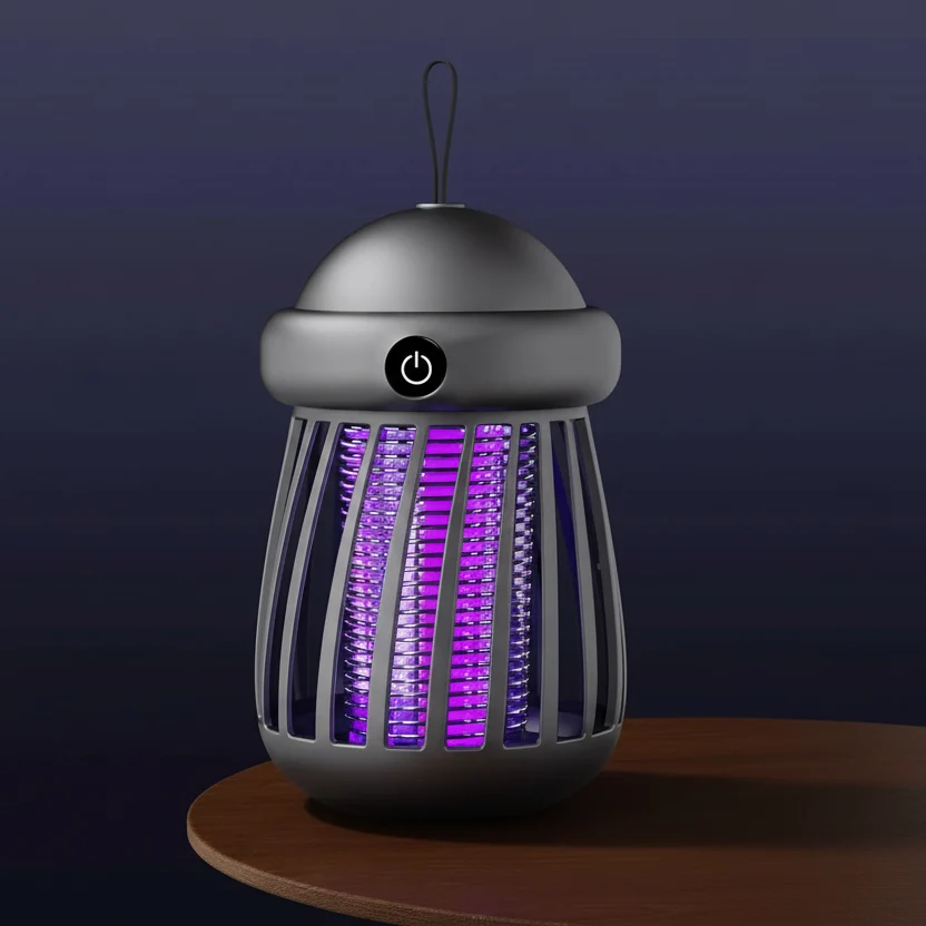 Rechargeable UV Bug Zapper with 395 nm Light and 3000 V Grid, view 14
