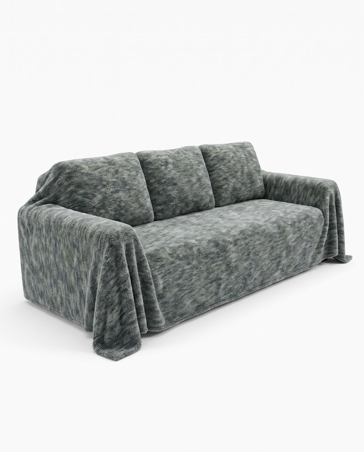 Cozy Winter Style Sofa Cover | Pet Friendly, 71-165in