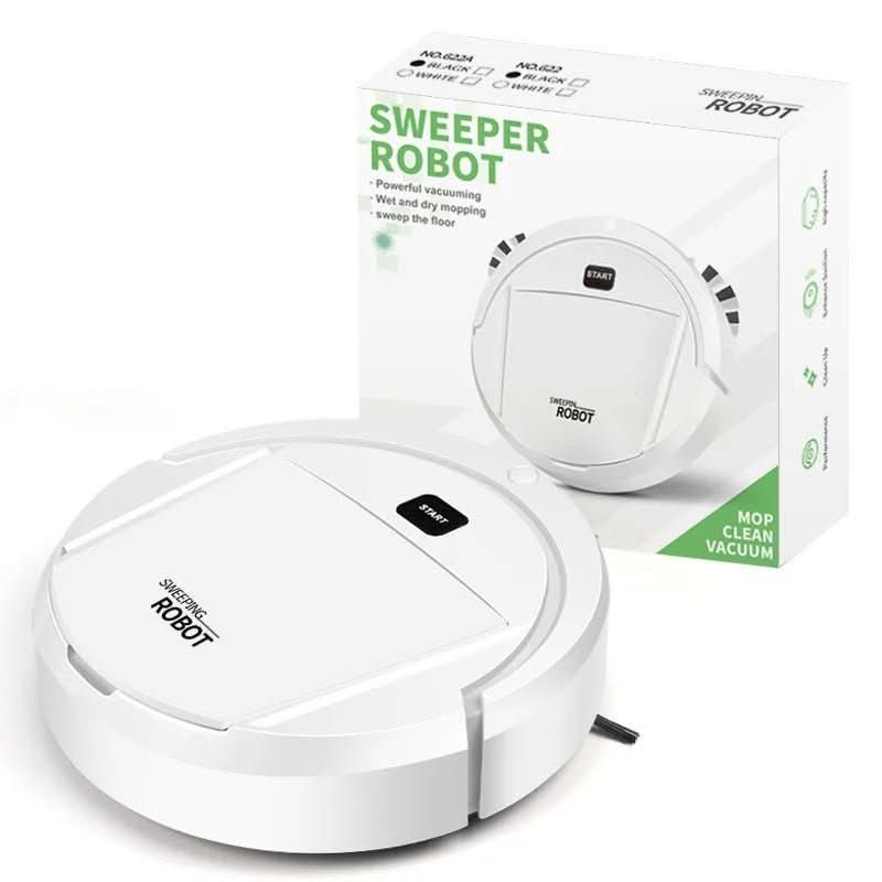 Robot Vacuum Cleaner with Obstacle Detection and Quiet Operation for Hard Floors, view 2