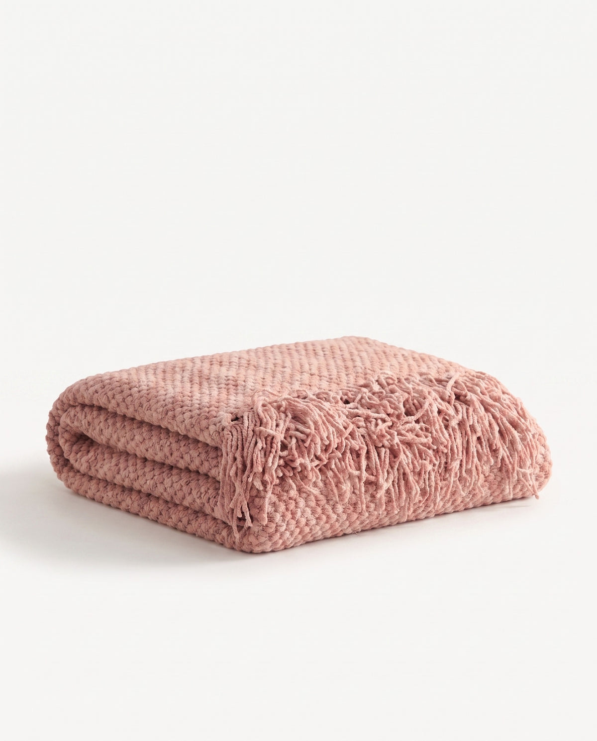 Knit Throw Blanket | Soft Warm Handfeel, 51-86in