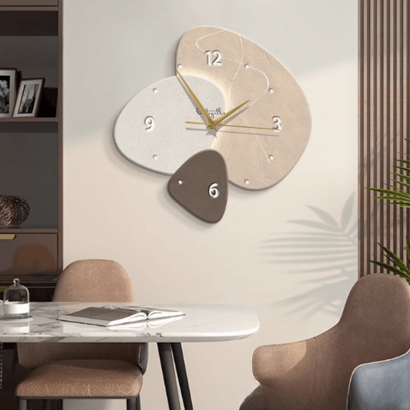 Scandinavian Style Wall Clock with Silent Movement, 11.8 and 15.7 in, view 3