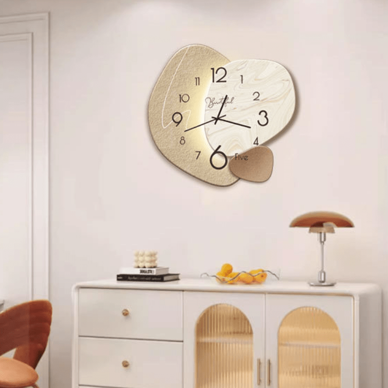 Scandinavian Style Wall Clock with Silent Movement, 11.8 and 15.7 in, view 4
