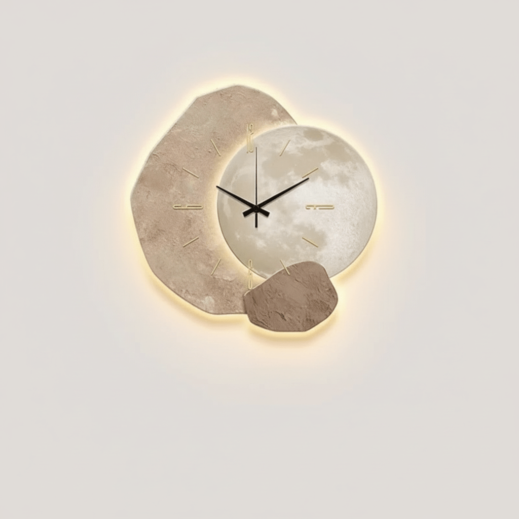 Scandinavian Style Wall Clock with Silent Movement, 11.8 and 15.7 in, view 6