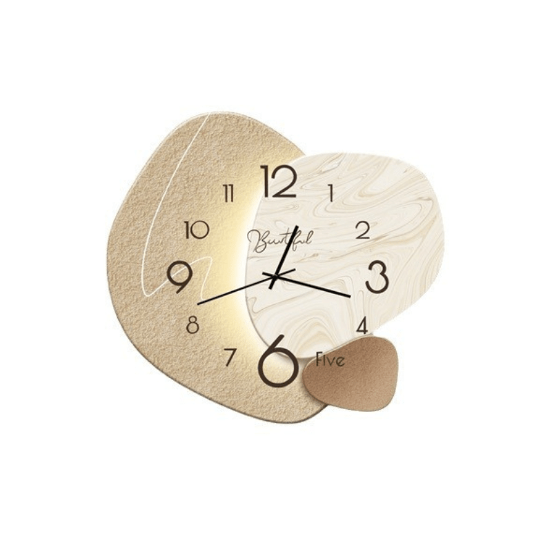 Scandinavian Style Wall Clock with Silent Movement, 11.8 and 15.7 in, view 7