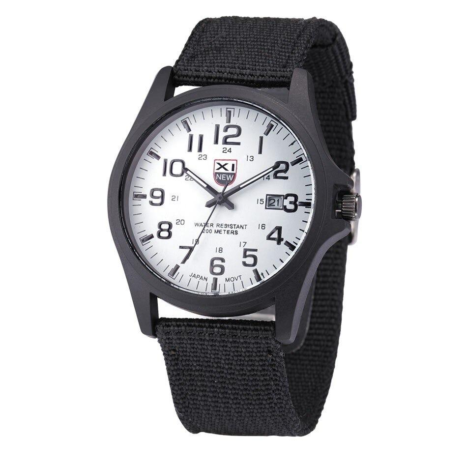 Outdoor watch with lightweight strap shown in several colors