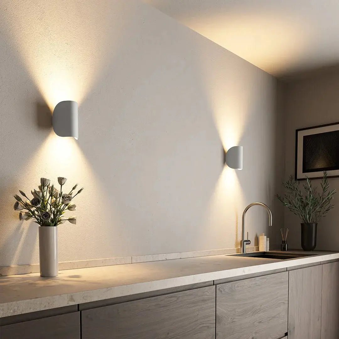 Slim LED Wall Light with Warm Light and up to 50,000 Hour Lifespan, view 4