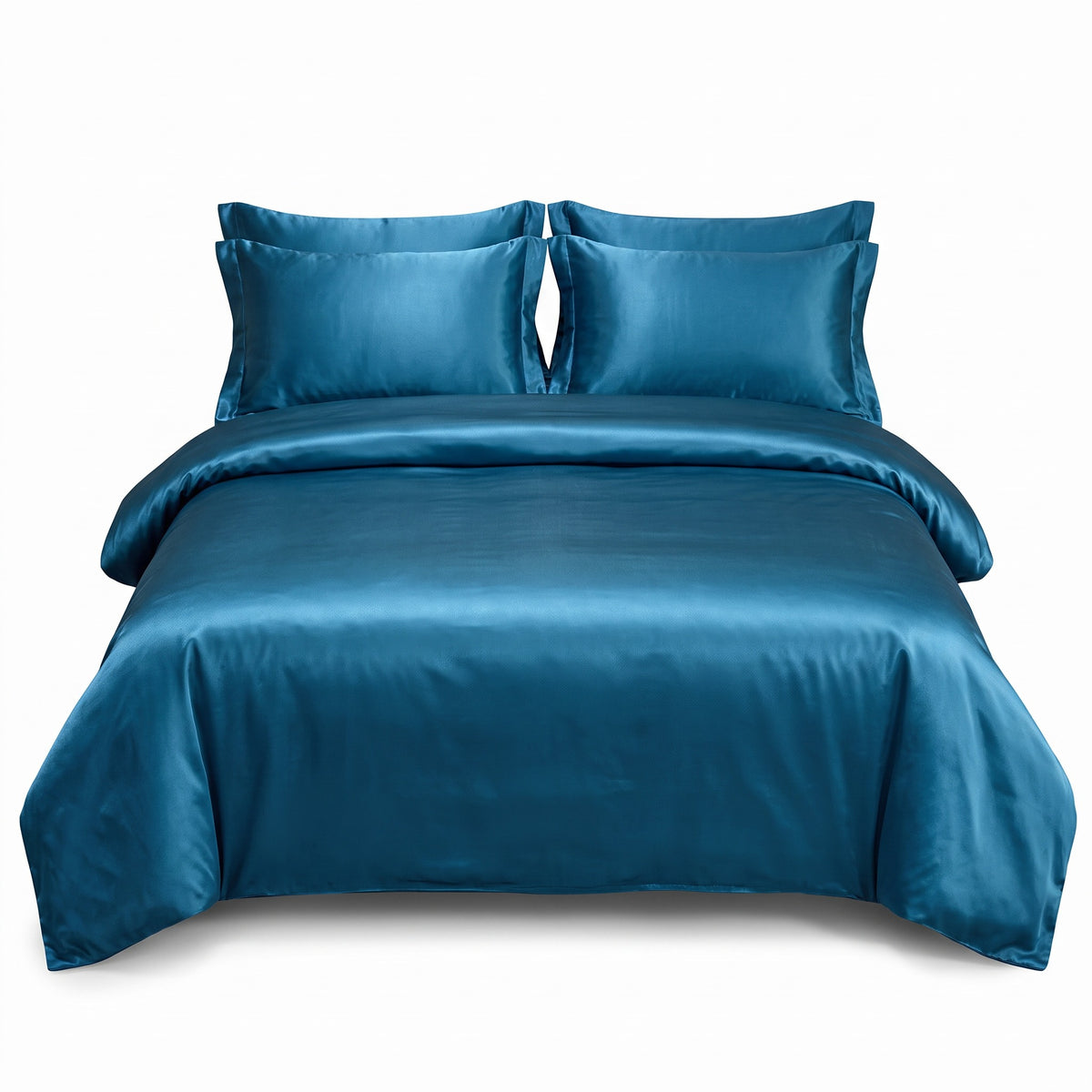 Rayon Duvet Cover Set | Silky Breathable bedsheet, 59-87in