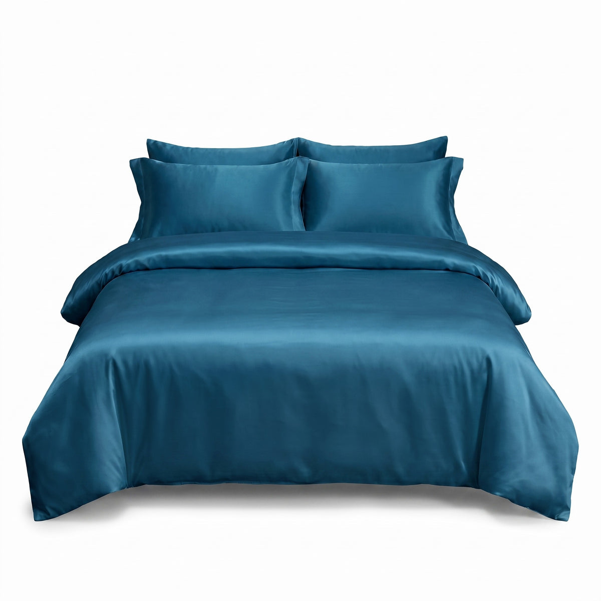Rayon Duvet Cover Set | Silky Breathable bedsheet, 59-87in