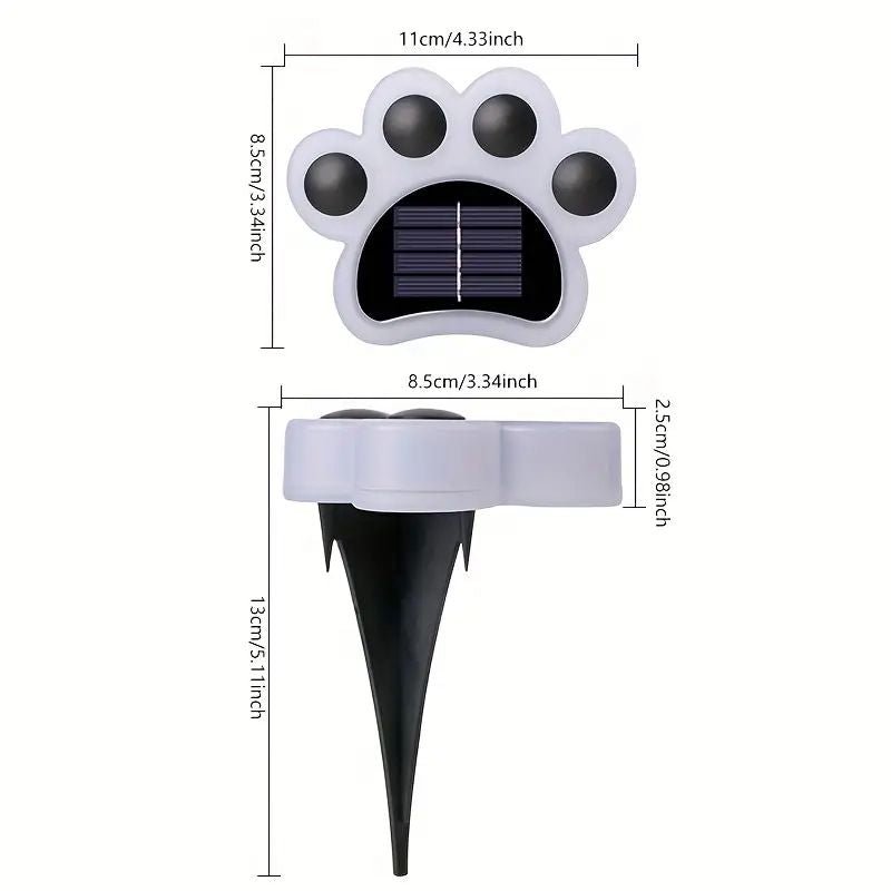 Solar Garden Lights with Ground Stake, 600 mAh Battery and IP65 Rating, view 9