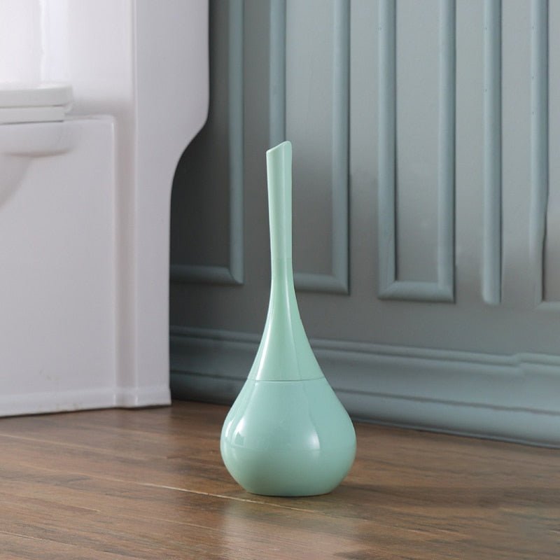 Toilet Brush with Flexible Head and Ventilated Drip-Free Holder, view 5