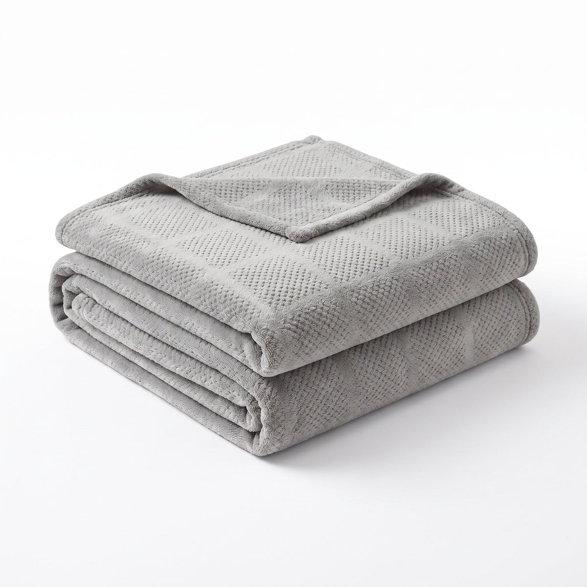 Waffle Fleece Throw | Hypoallergenic, 39-91in