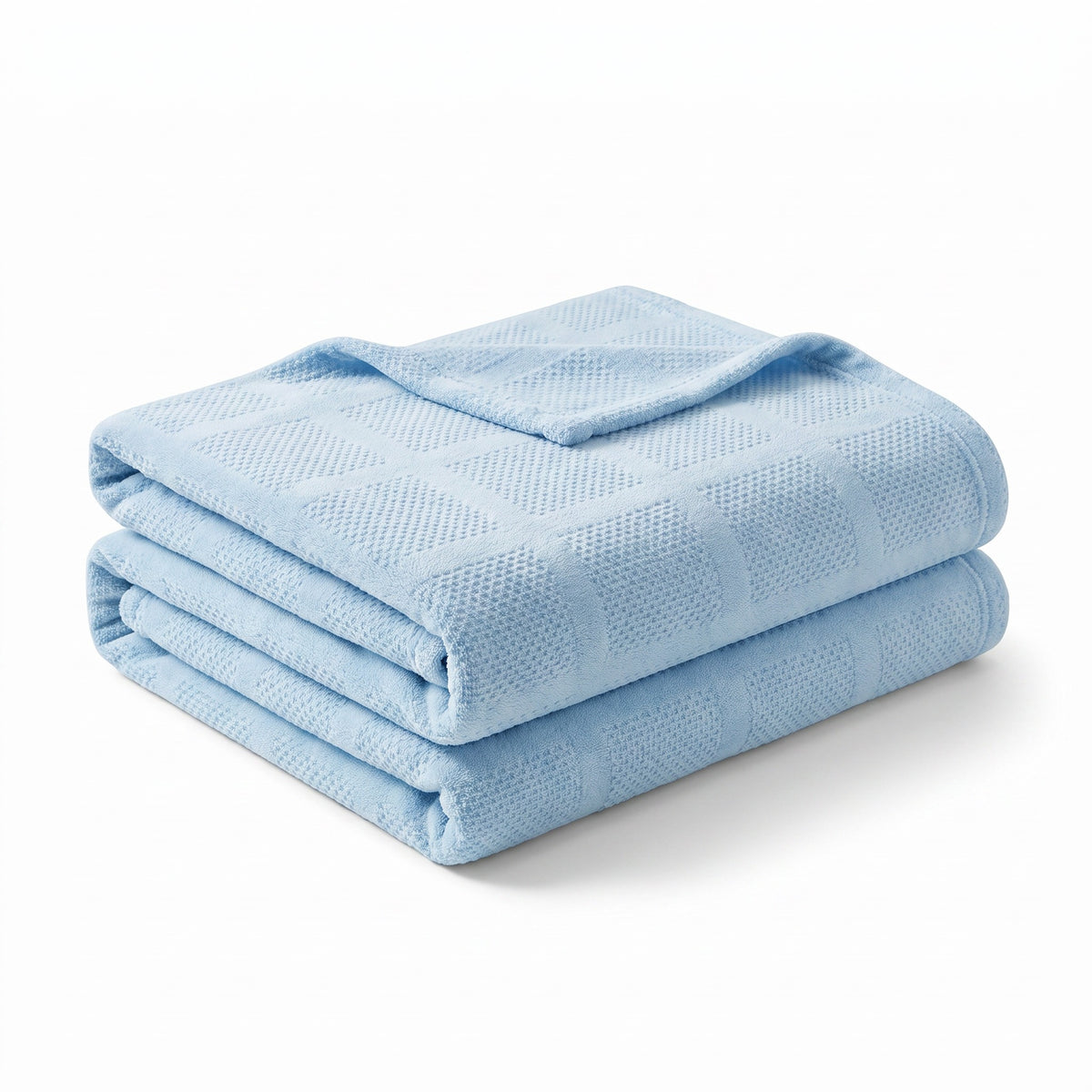 Waffle Fleece Throw | Hypoallergenic, 39-91in