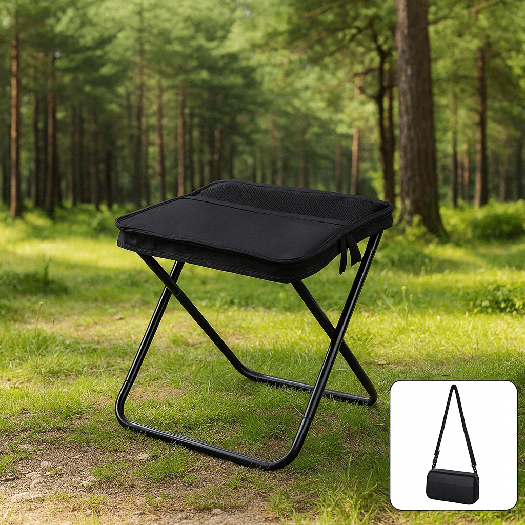 Waterproof 2 in 1 Folding Chair Backpack for Hiking, Fishing and Camping, view 5