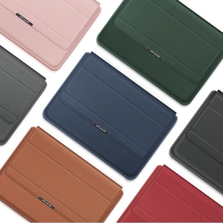 Waterproof Shockproof Laptop Sleeve with Palm Rest That Doubles as a Stand, view 2