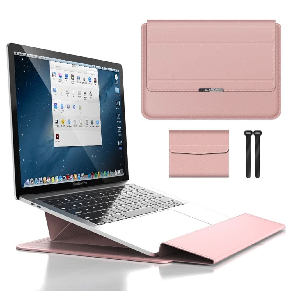 Waterproof Shockproof Laptop Sleeve with Palm Rest That Doubles as a Stand, view 13