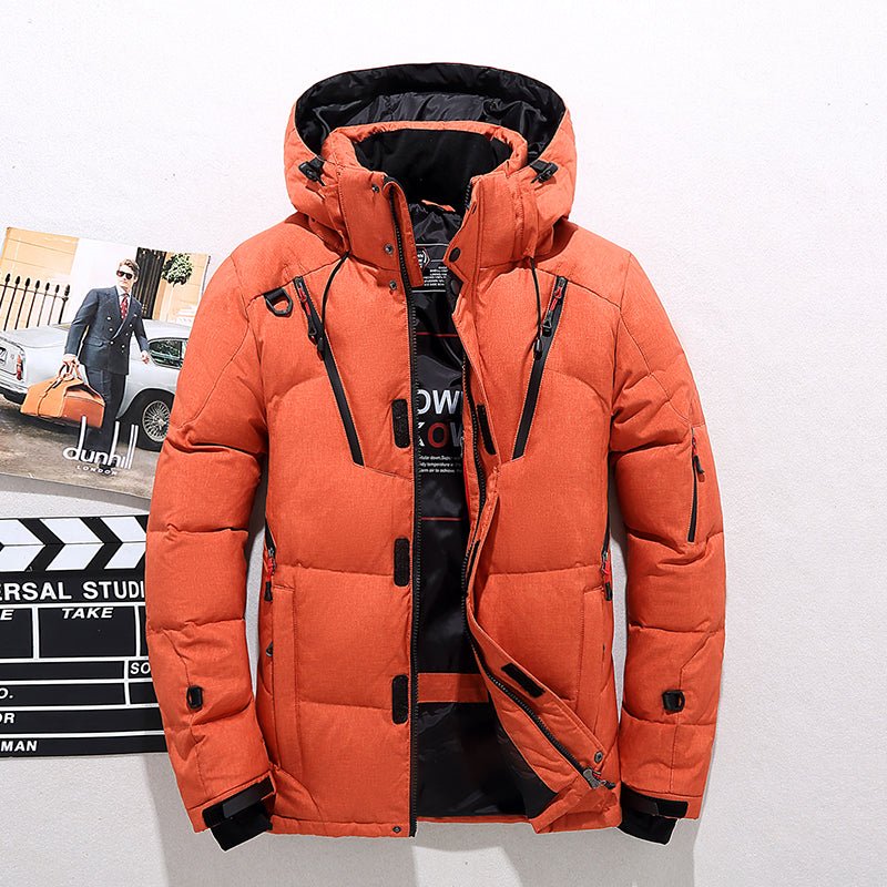 Waterproof Winter Parka with Thermal Lining and Adjustable Hood for Cold Days, view 5