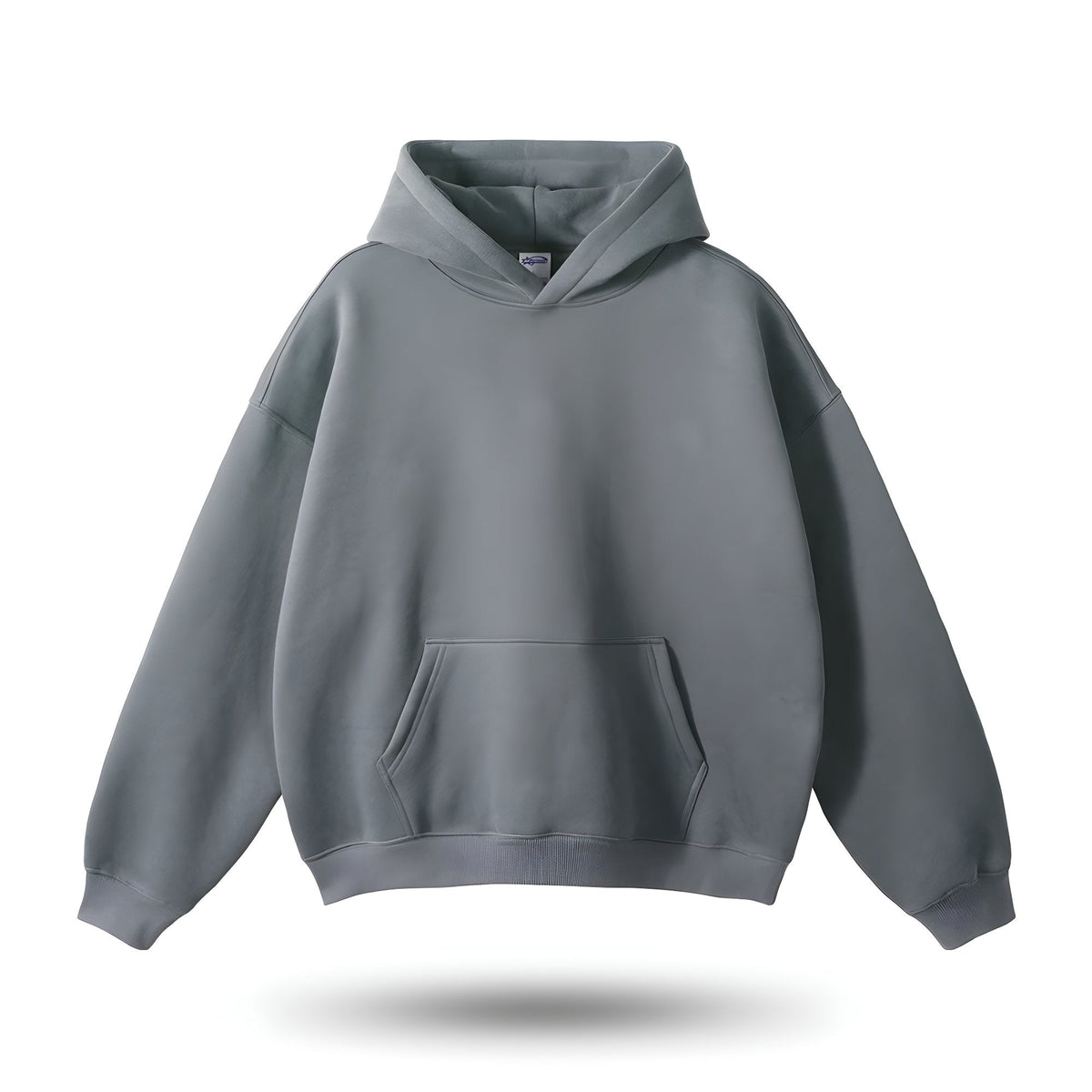 Person relaxing at home in a soft weighted hoodie