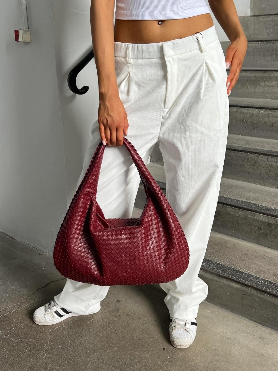 Women's Tote Bag with Roomy Main Compartment in Five Colors, view 2
