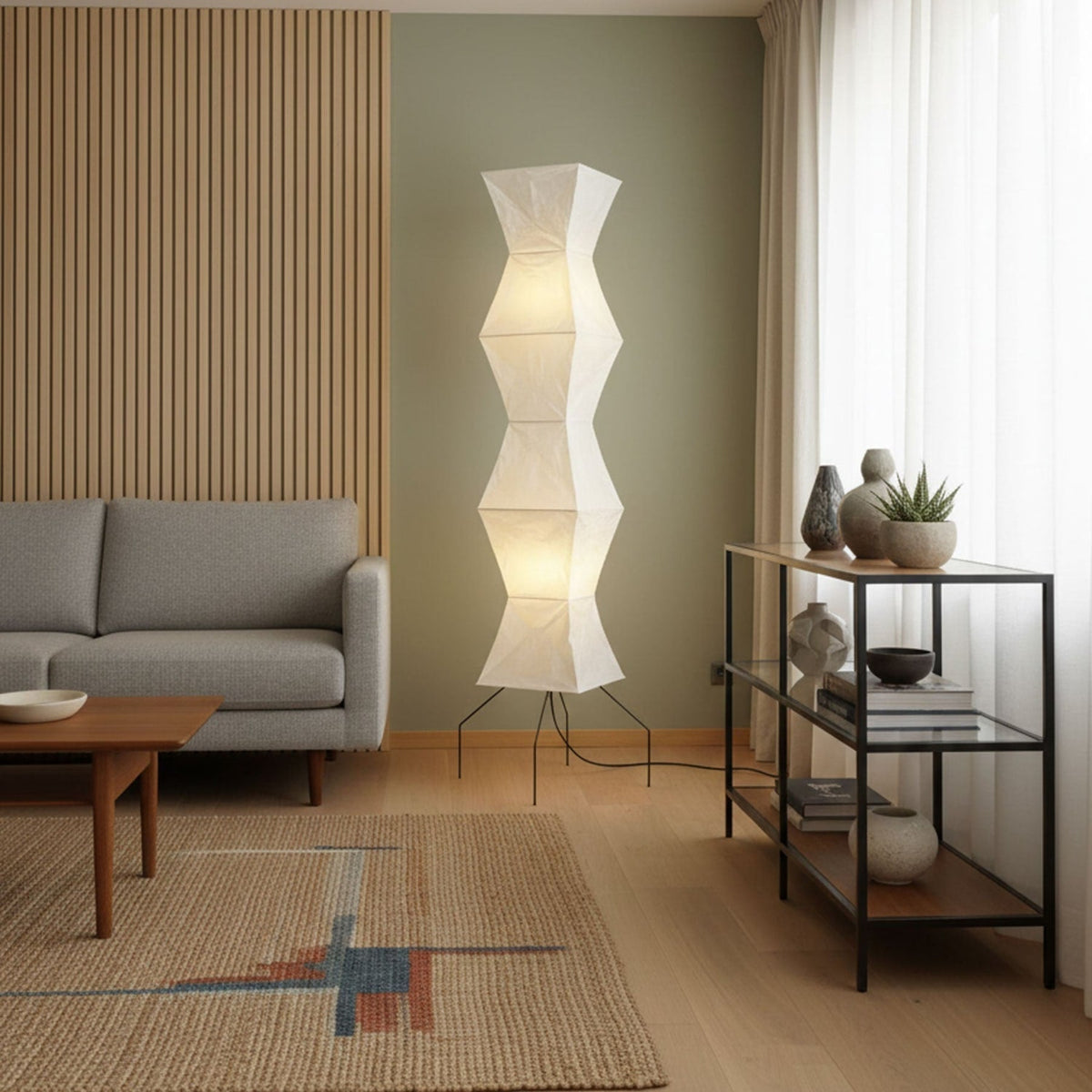 Rice Paper Floor Lamp