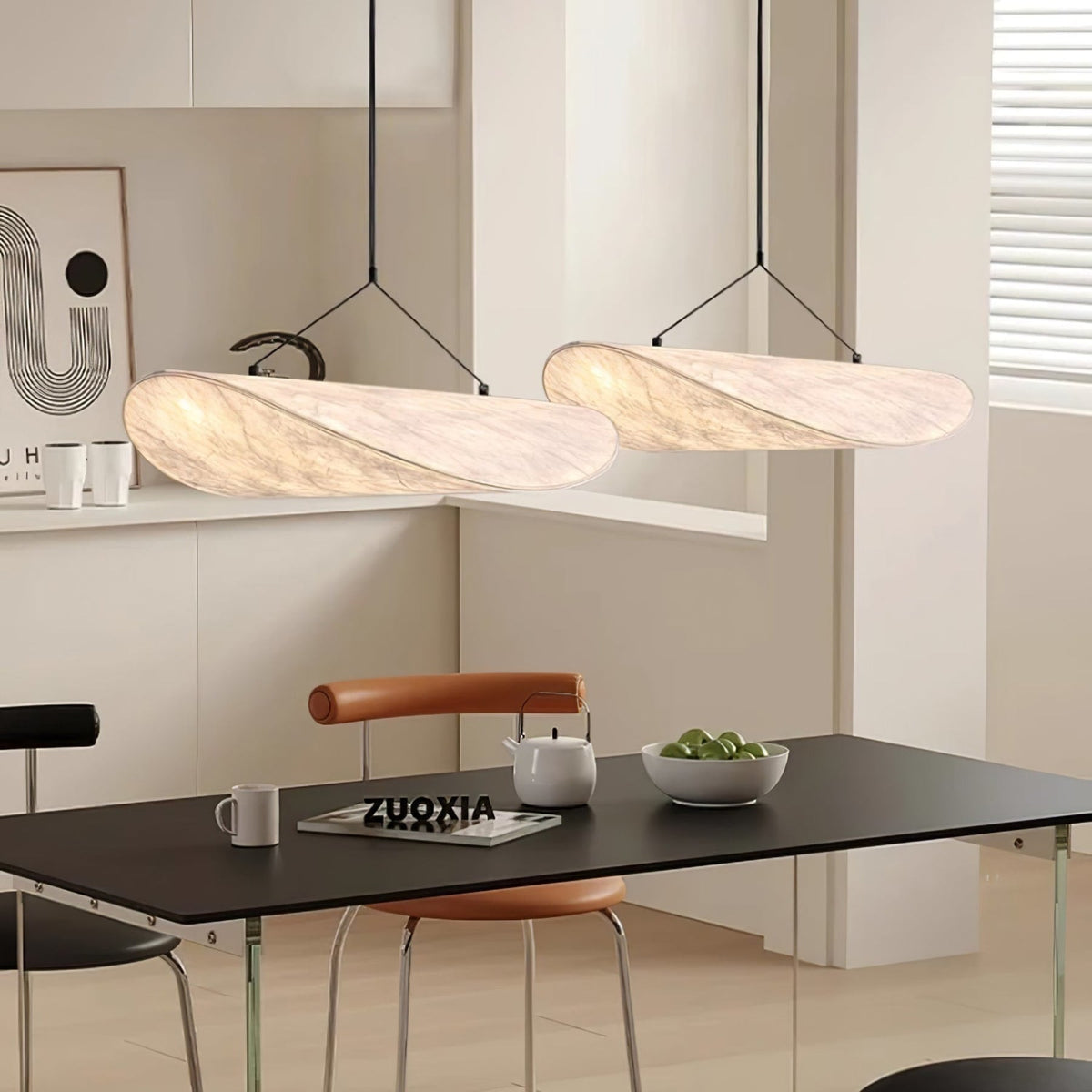 Floating Leaf Pendant Light
