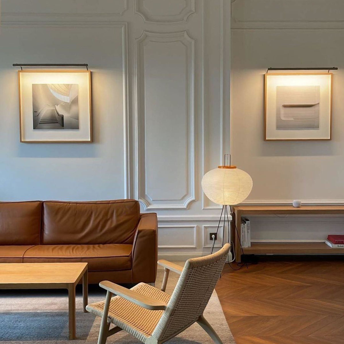 Rice Paper Floor Lamp
