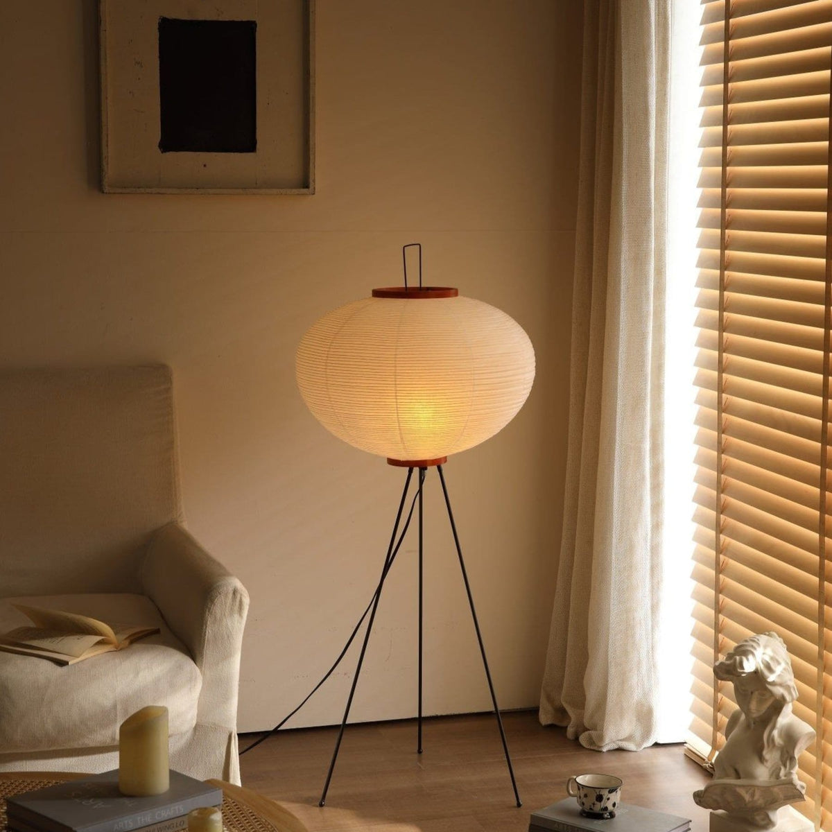 Rice Paper Floor Lamp