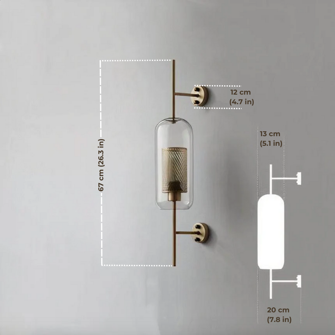 Glass Wall Sconce