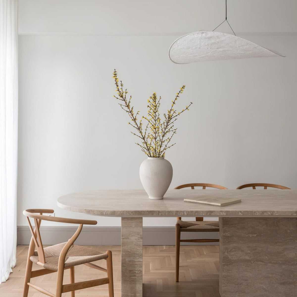 Floating Leaf Pendant Light