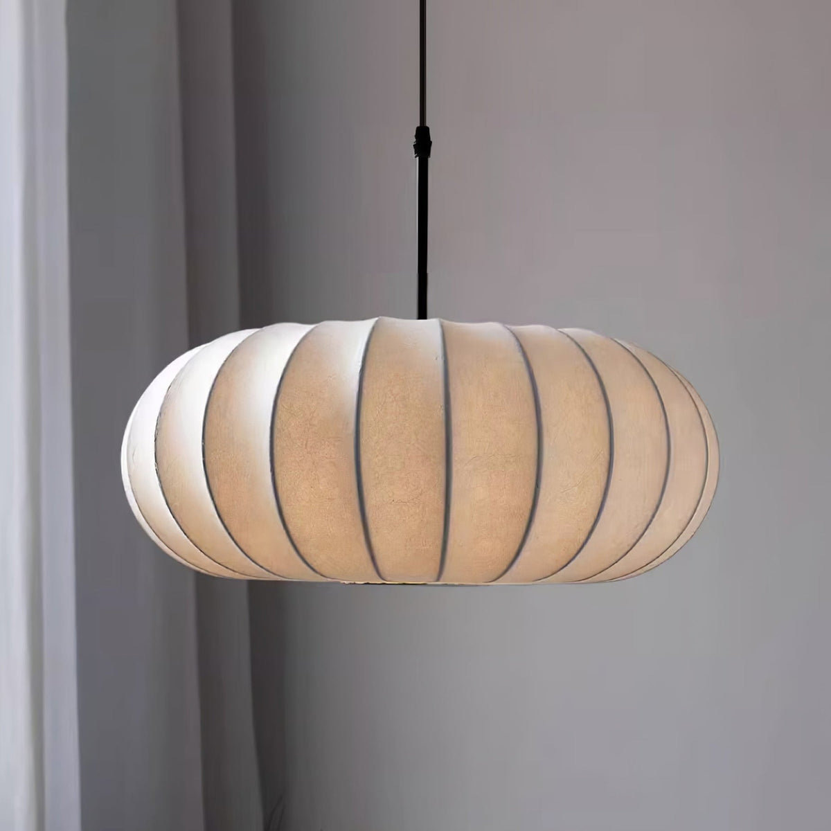 Silk Fabric Pendant Light