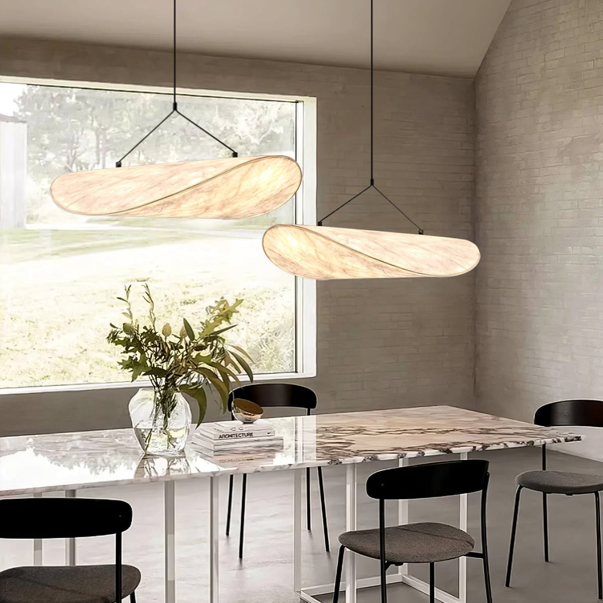 Floating Leaf Pendant Light