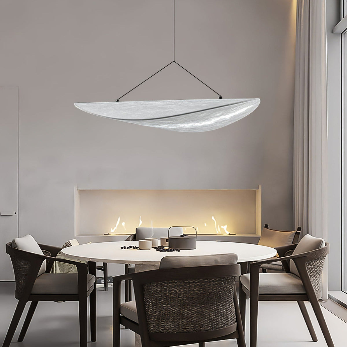 Floating Leaf Pendant Light