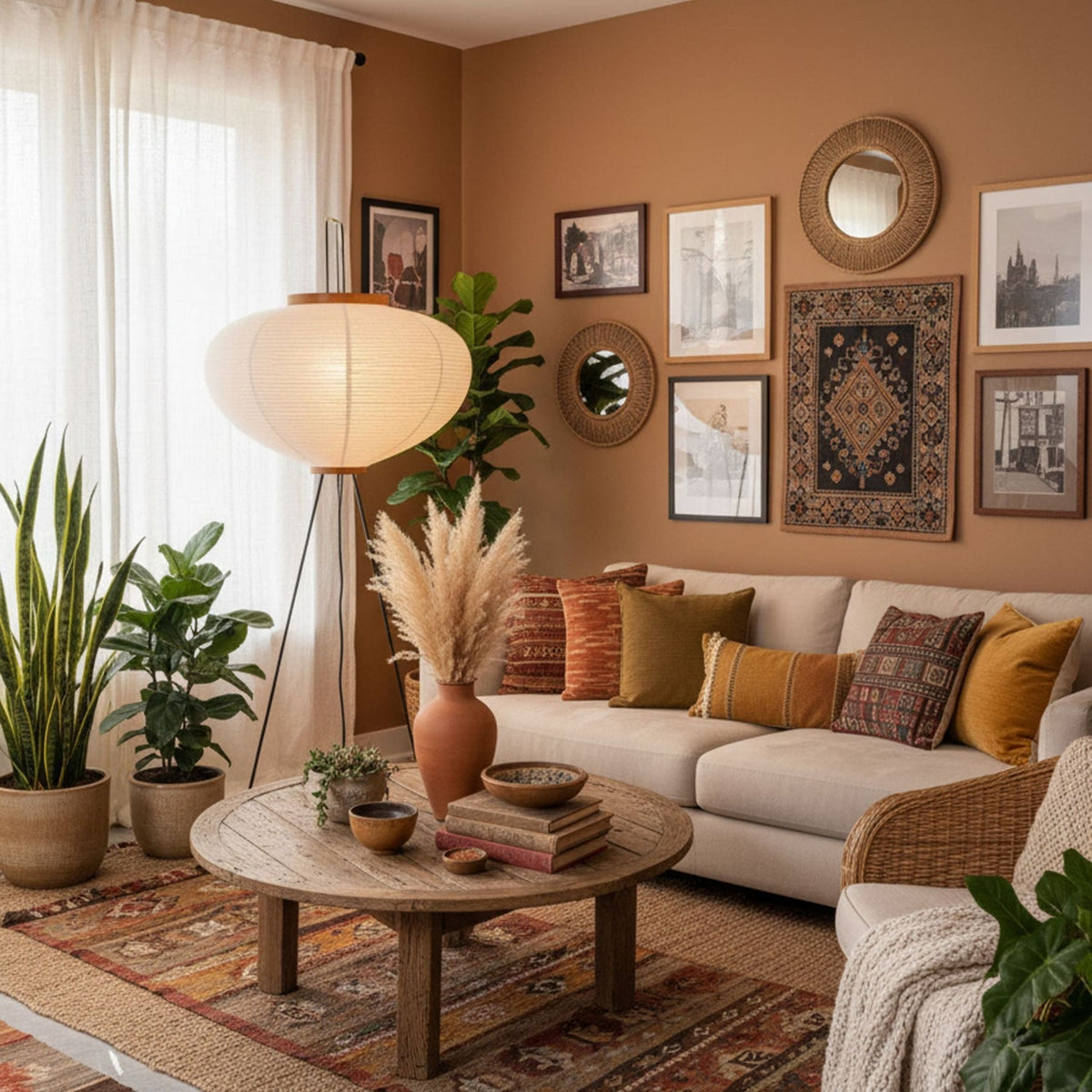 Rice Paper Floor Lamp