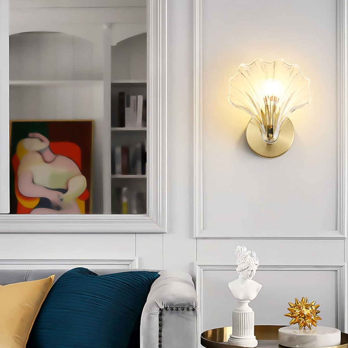 Shell Wall Sconce