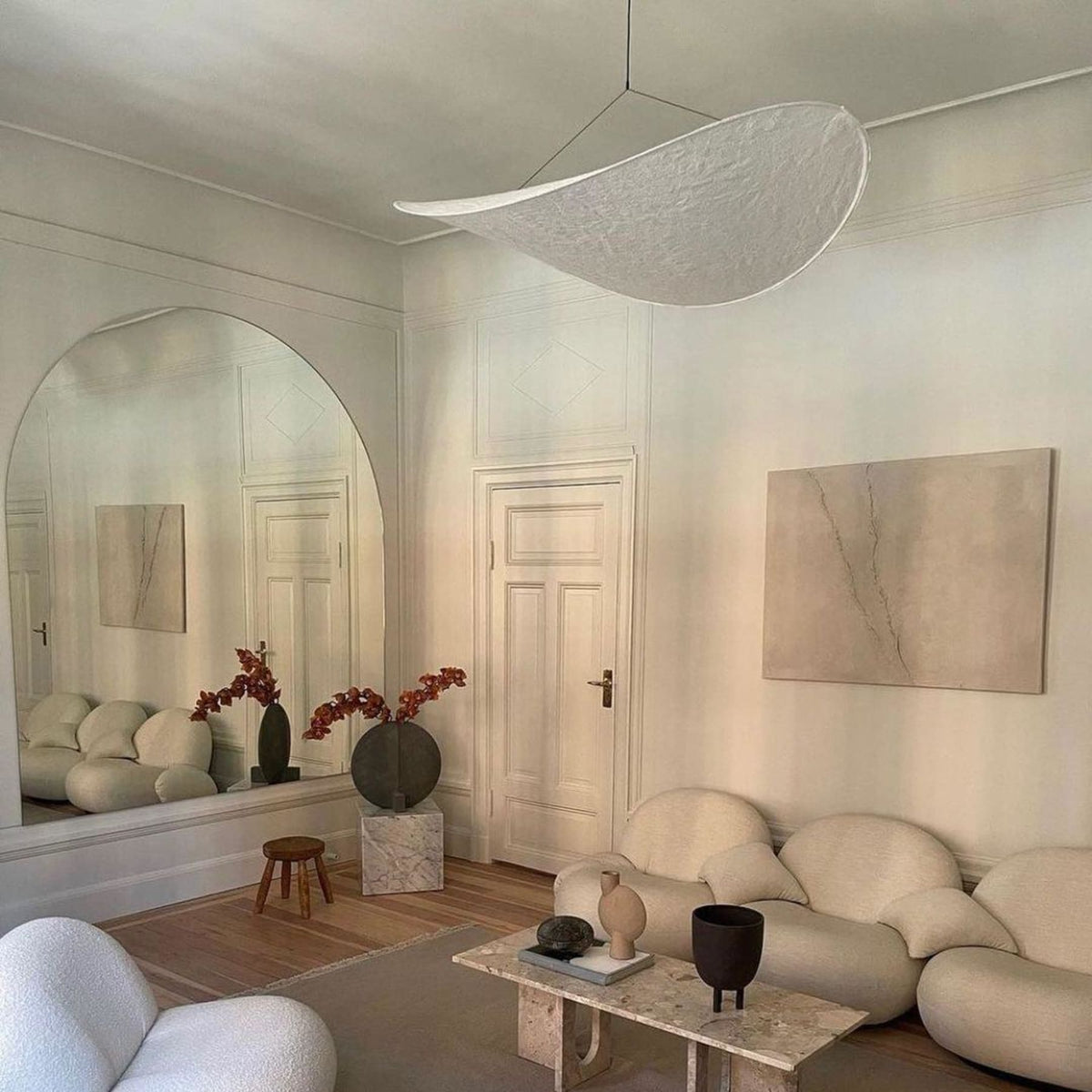 Floating Leaf Pendant Light