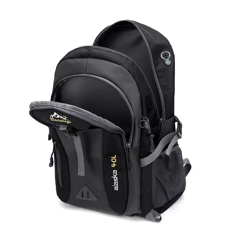 40L Hiking Backpack in Waterproof Nylon with Anti Theft Pocket, view 9