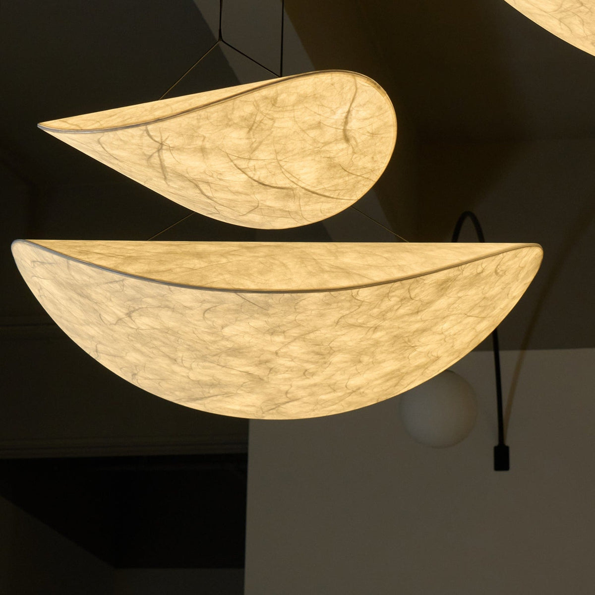 Floating Leaf Pendant Light