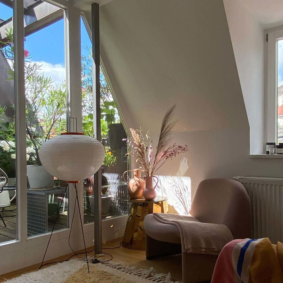 Rice Paper Floor Lamp