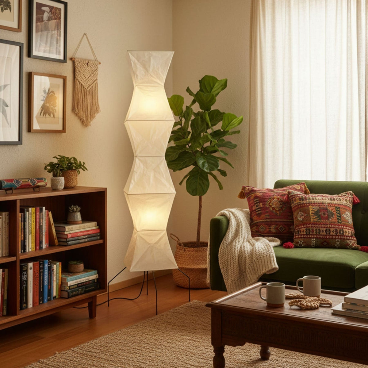 Rice Paper Floor Lamp