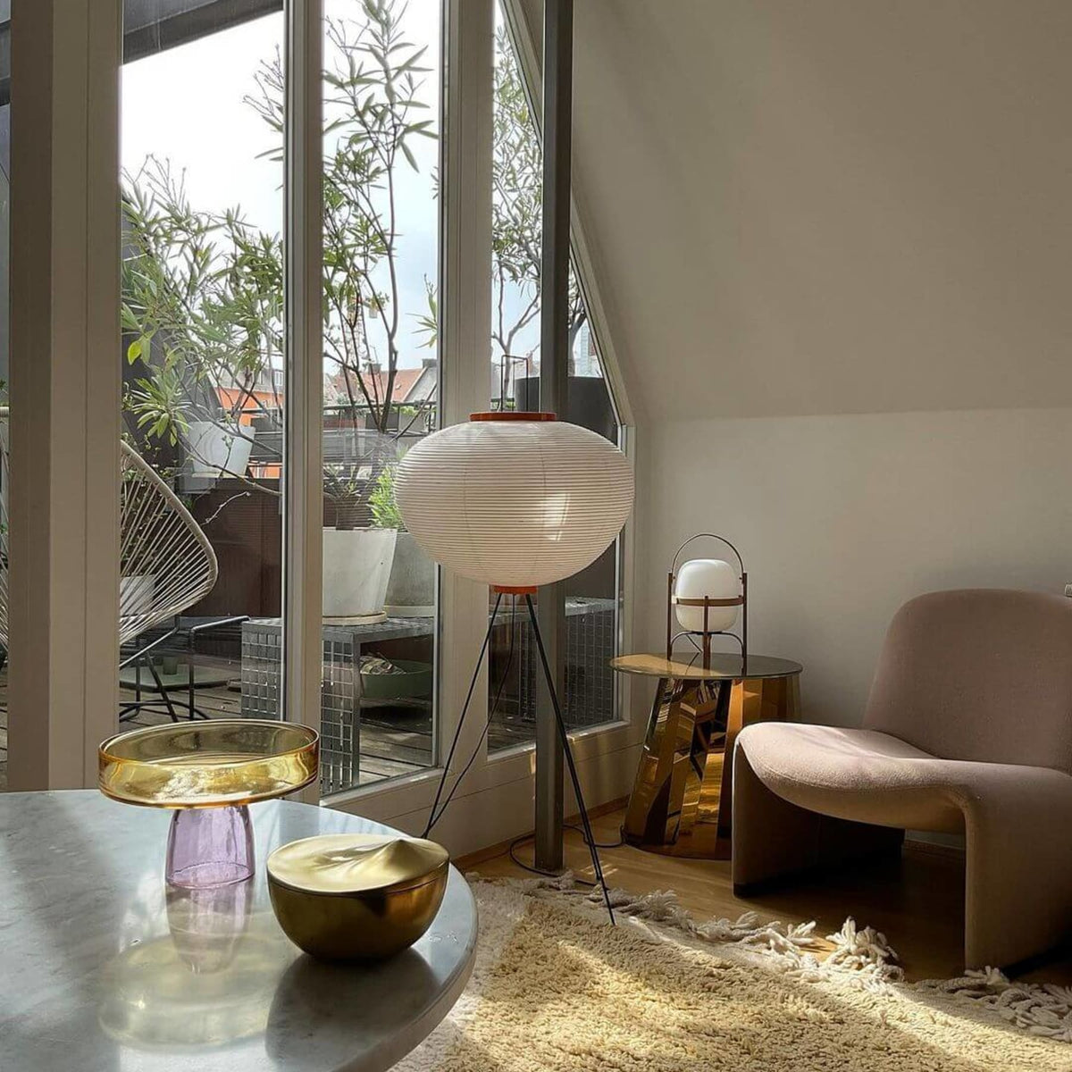 Rice Paper Floor Lamp