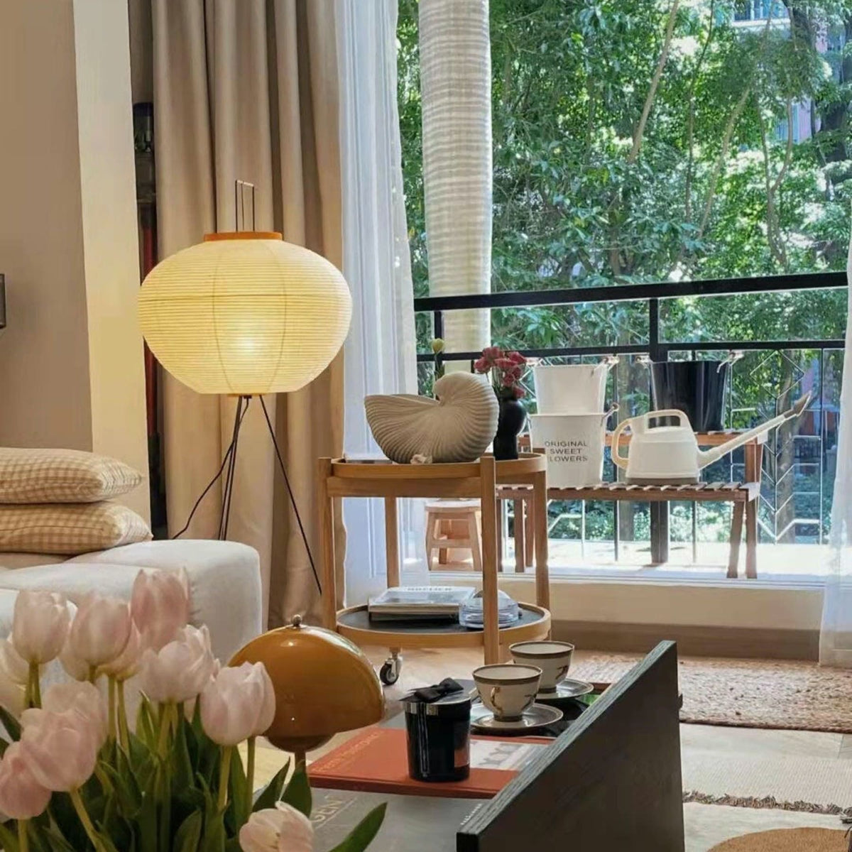 Rice Paper Floor Lamp