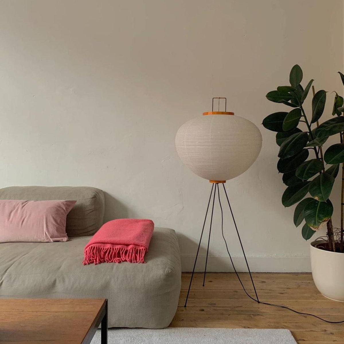 Rice Paper Floor Lamp