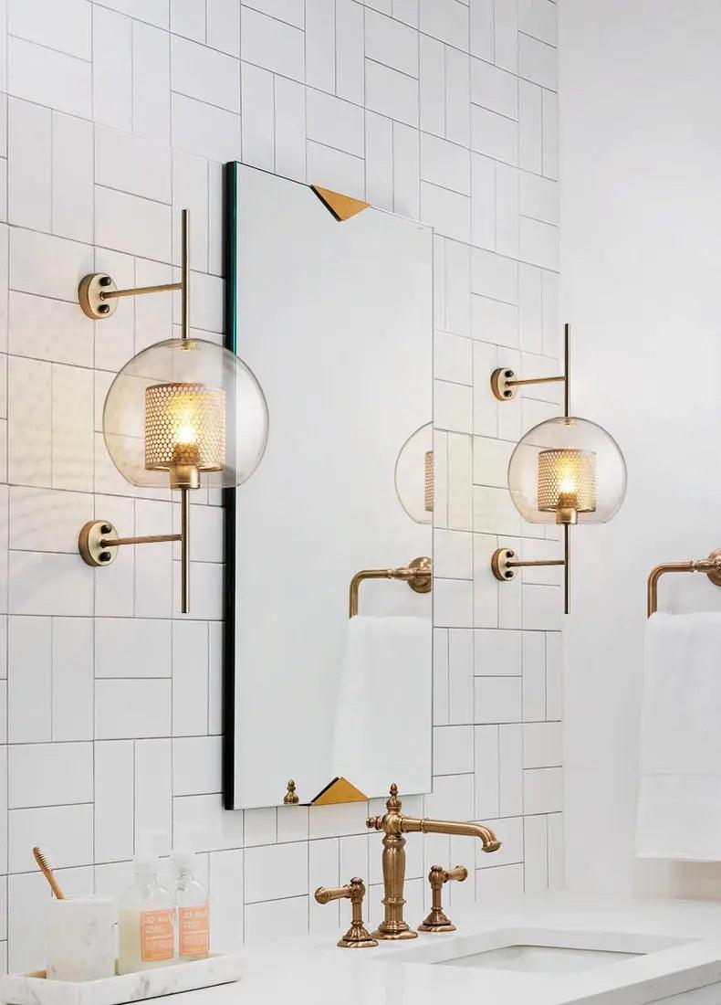 Glass Wall Sconce