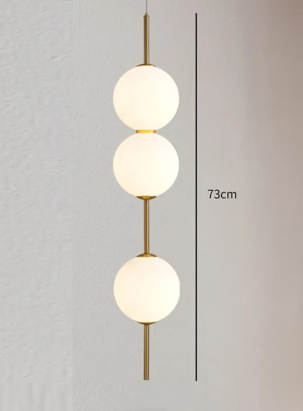 Glass Globe Pendant Light