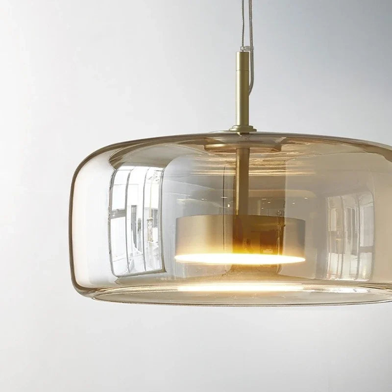 Glass Dome Pendant Light