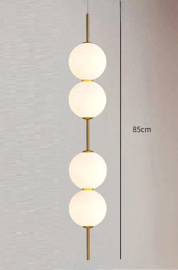 Glass Globe Pendant Light